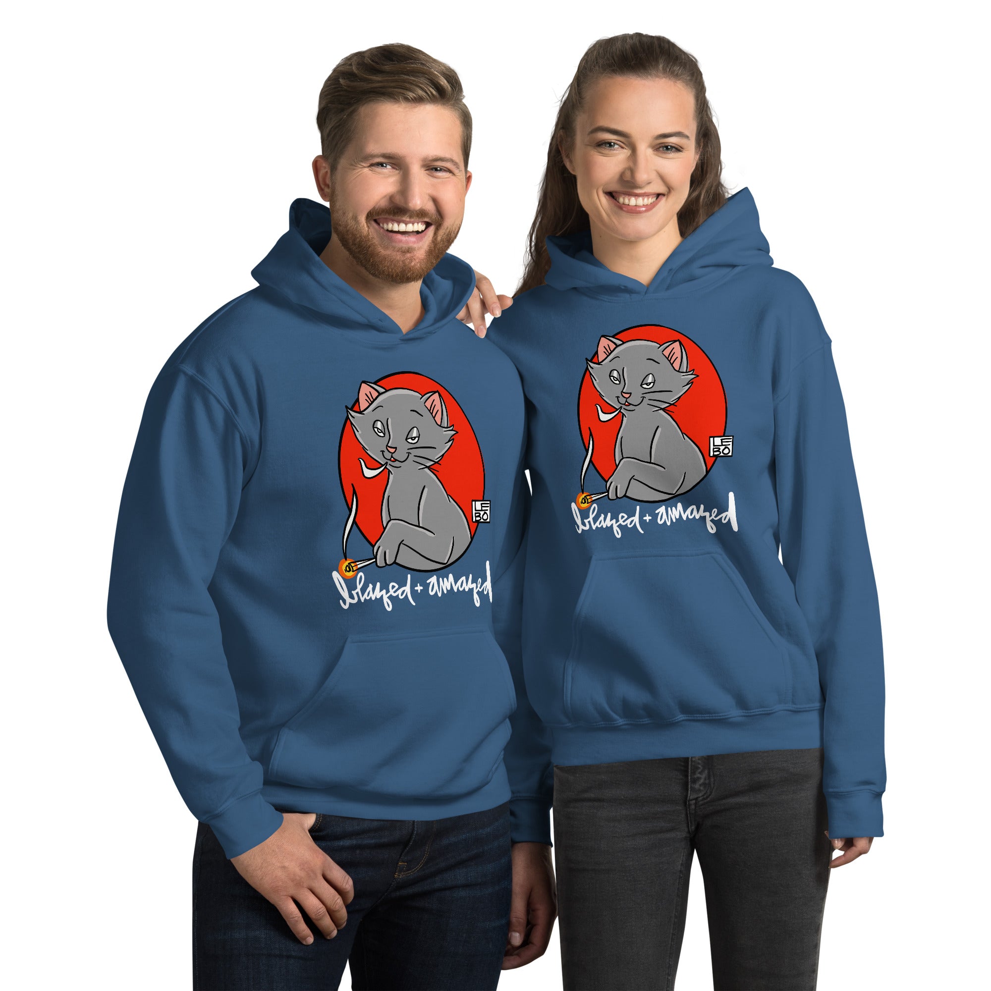 Blazed and Amazed - Lebo Unisex Hoodie Sweatshirt